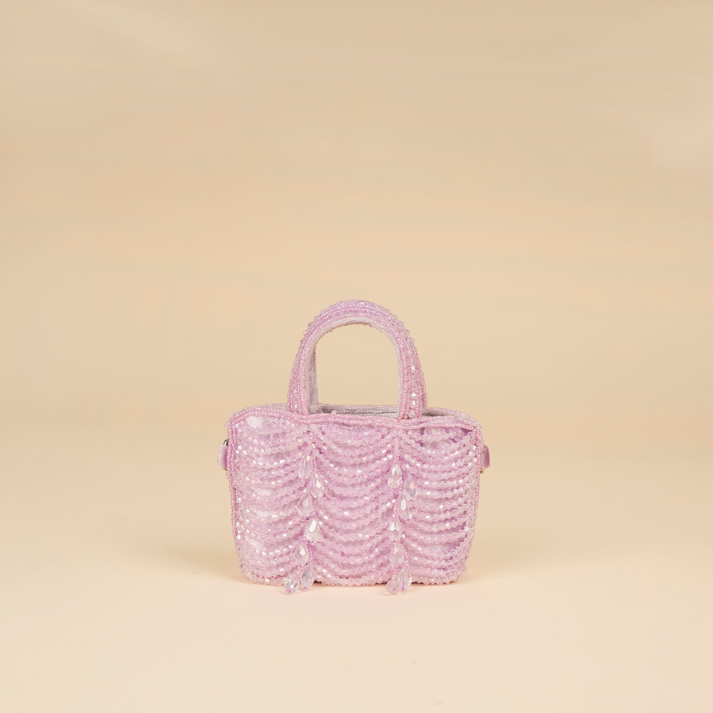 Satin Pearl Luxe Clutch (Mini Bag)