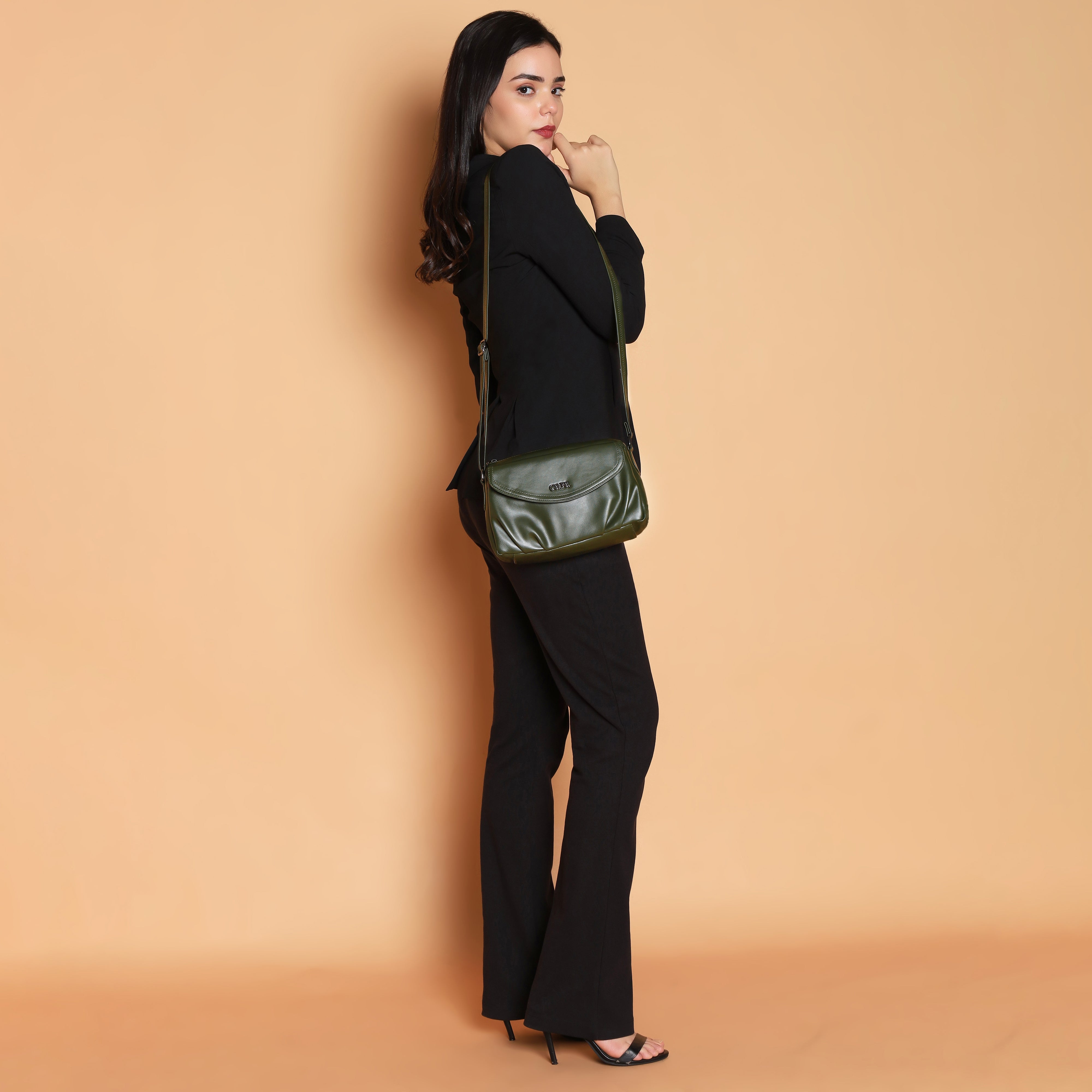 Olive Green Simplify Sling | Cara