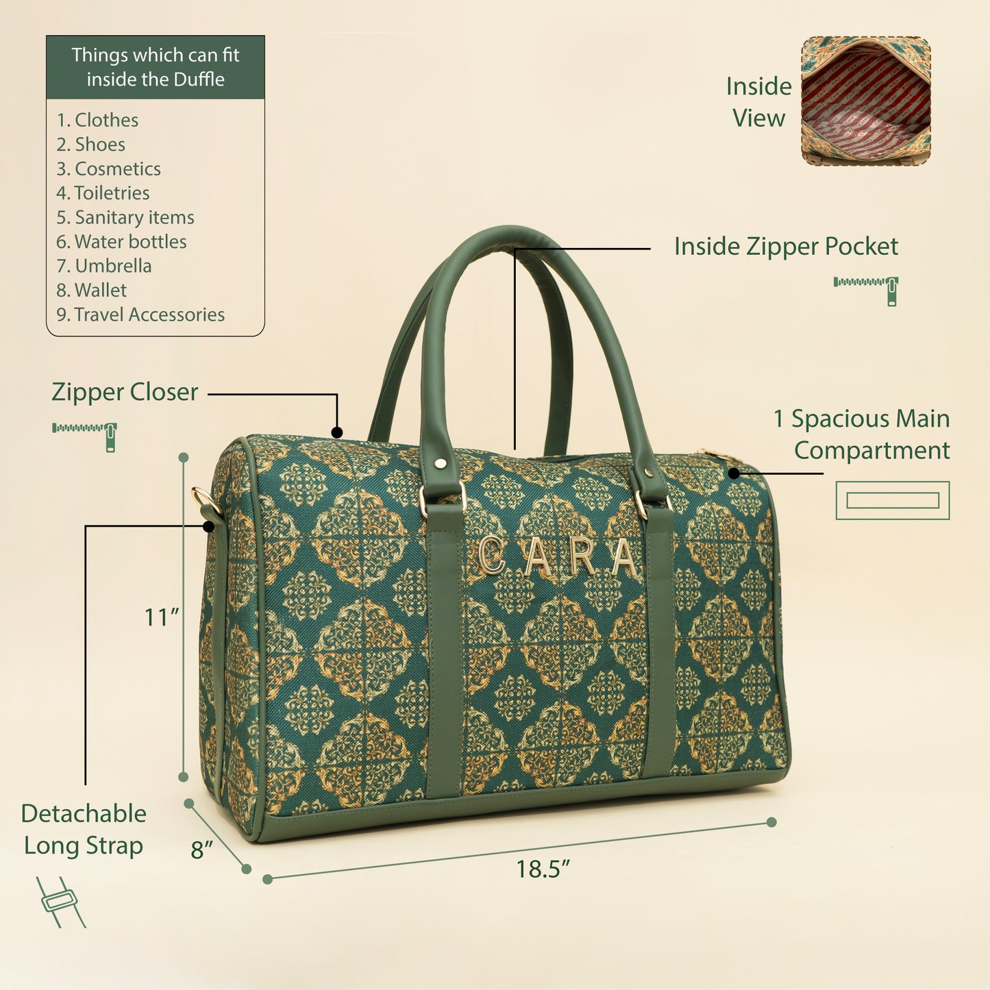 Rangrez Safar Duffle Bags