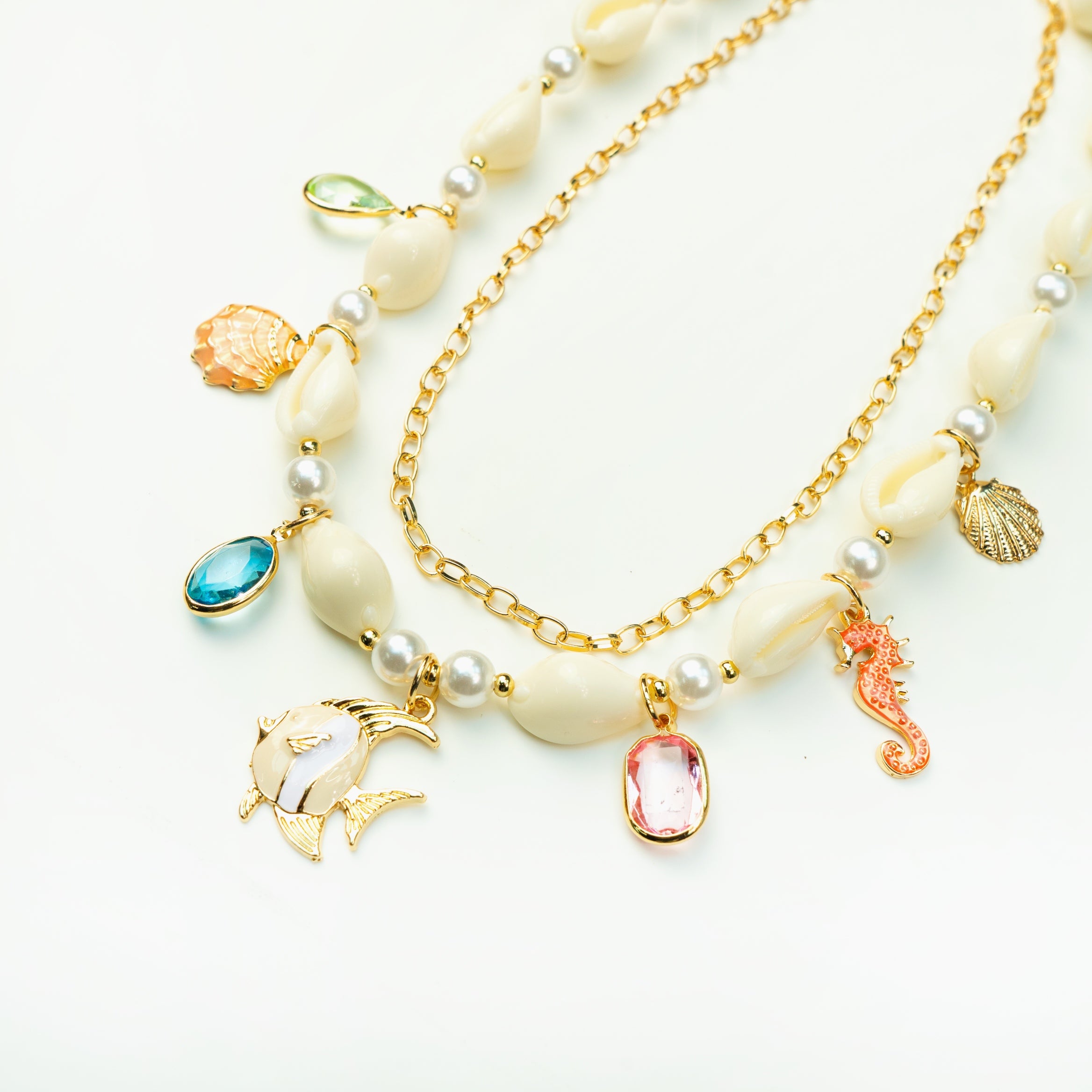 Vellum Spark Necklace