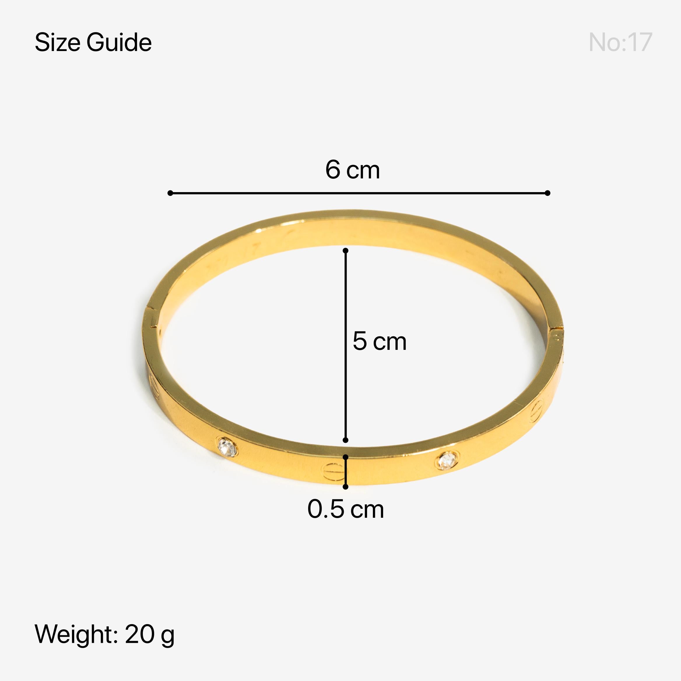 Sleek Screw Charm Kada