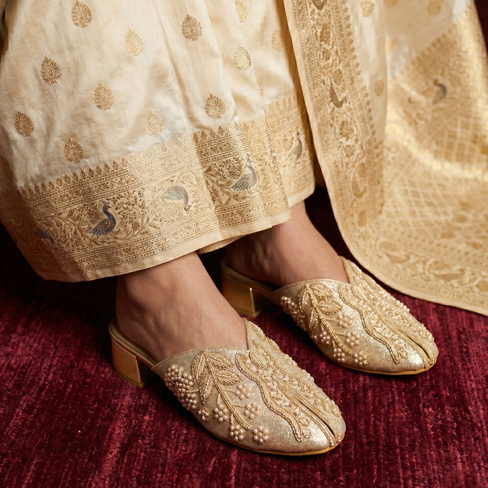 Glisten Moti Mules
