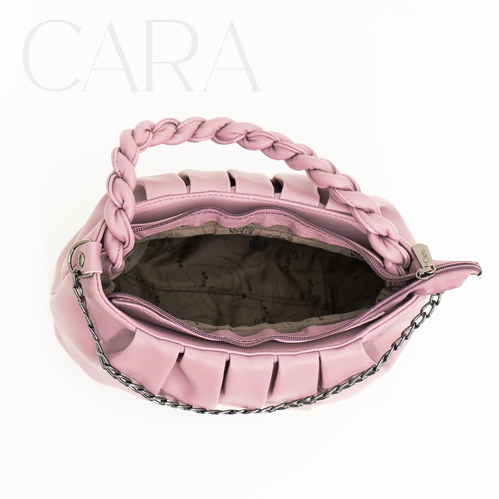 Braided Pleat slingbag I cara