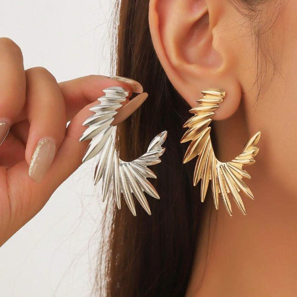 Chic Silver Earrings