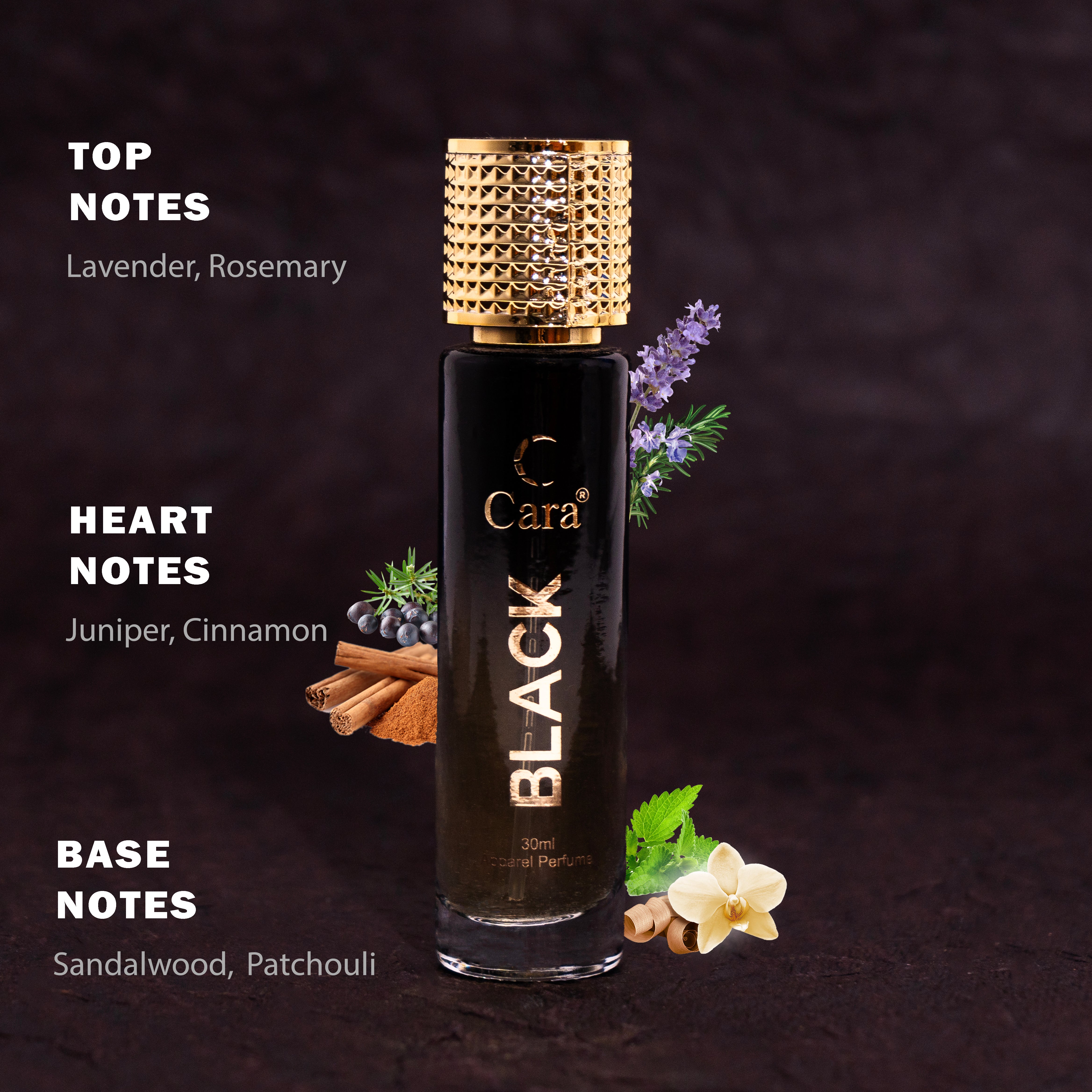 Fragnances of Cara - Black [ 30 ml ]