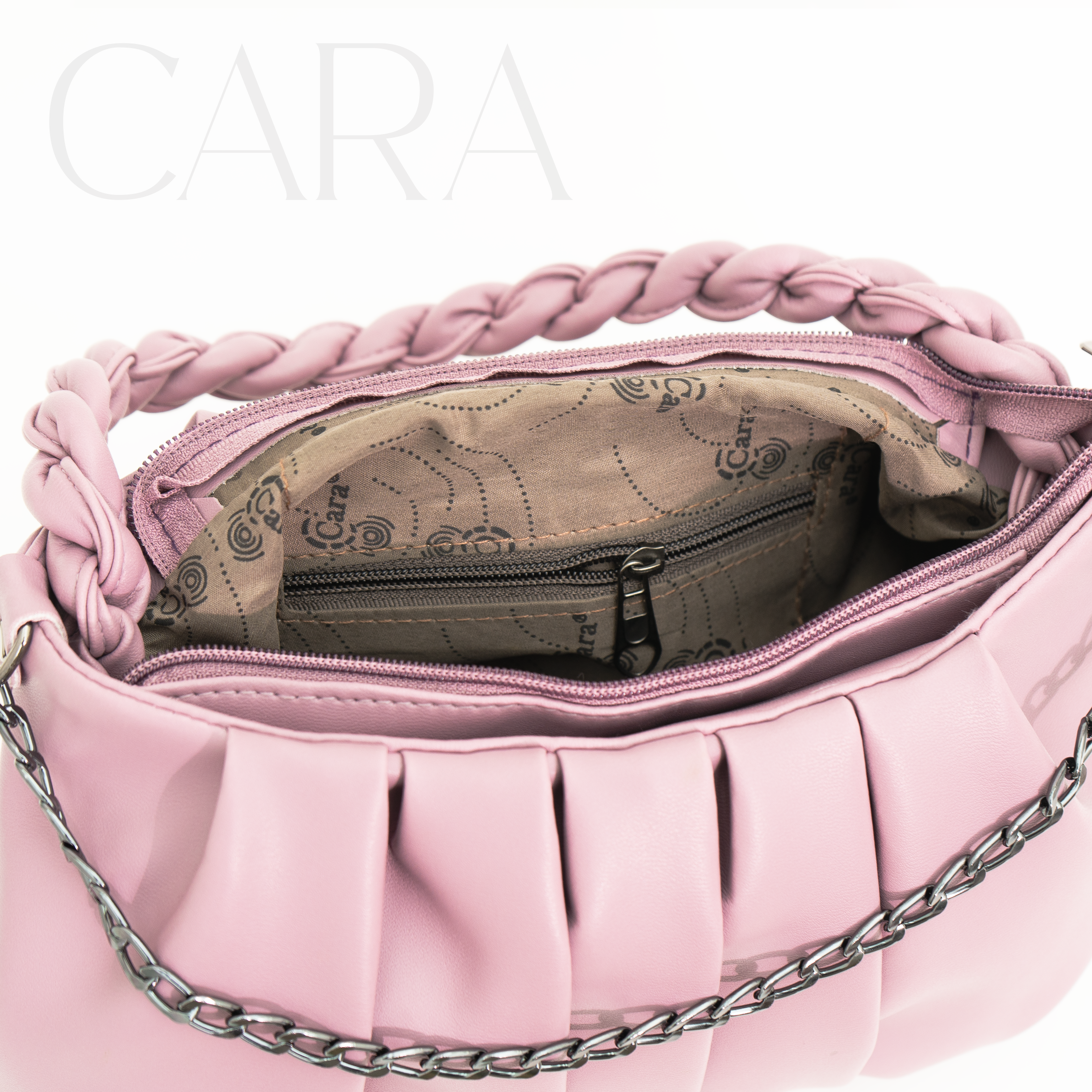 Braided Pleat slingbag I cara